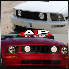 Load image into Gallery viewer, Ford Mustang 2005-2009 Front Halo Fog Lights Clear Len (Includes Switch & Wiring Harness)