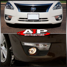 Load image into Gallery viewer, Nissan Altima 4DR 2013-2015 Front Fog Lights Clear Len (Includes Switch & Wiring Harness)