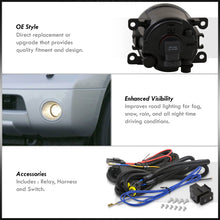 Load image into Gallery viewer, Nissan Pathfinder 2005-2012 / Froniter (With Painted Bumpers Only) 2005-2009 Front Fog Lights Clear Len (Includes Switch & Wiring Harness)