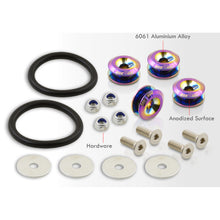 Load image into Gallery viewer, Universal Bumper Quick Release Fasteners Neo Chrome