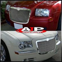 Load image into Gallery viewer, Chrysler 300 300C 2005-2010 Mesh Style Front Grille Chrome