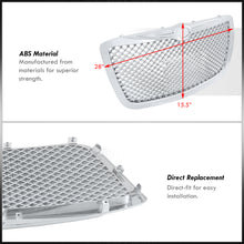Load image into Gallery viewer, Chrysler 300 300C 2005-2010 Mesh Style Front Grille Chrome