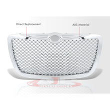 Load image into Gallery viewer, Chrysler 300 300C 2005-2010 Mesh Style Front Grille Chrome