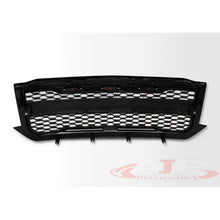 Load image into Gallery viewer, Chevrolet Silverado 1500 2016-2018 Front Grille Black with Amber LED DRL Running Lights