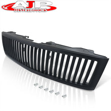 Load image into Gallery viewer, Chevy Silverado 07-2013 Vertical Style Front Grille Black