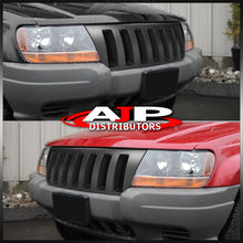 Load image into Gallery viewer, Jeep Grand Cherokee 1999-2004 Vertical Style Front Grille Black