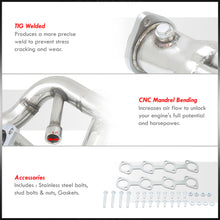 Load image into Gallery viewer, Ford Mustang GT 4.6L V8 SOHC 1996-2004 Stainless Steel Long Tube Exhaust Header