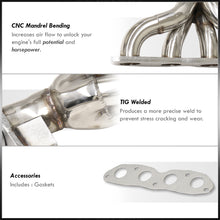 Load image into Gallery viewer, Toyota Yaris 1.5L I4 2006-2010 Stainless Steel Exhaust Header