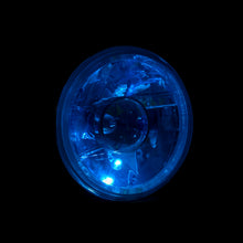 Load image into Gallery viewer, Universal 7" Round Diamond Cut Halo Projector Headlights Chrome Housing Clear Len