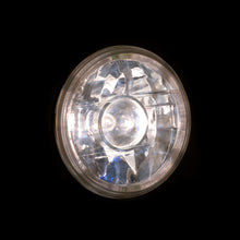 Load image into Gallery viewer, Universal 7" Round Diamond Cut Halo Projector Headlights Chrome Housing Clear Len