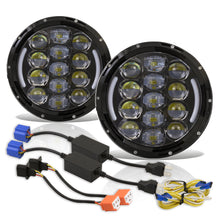 Load image into Gallery viewer, Jeep Wrangler 1997-2017 Cree LED Projector Headlights Black Housing Clear Len