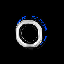 Load image into Gallery viewer, Universal G262S Dual Halo Projector Kit with H1 Bulbs (White Small / Blue Big Halo)