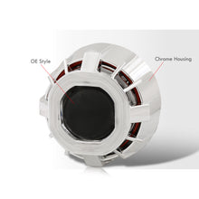 Load image into Gallery viewer, Universal G262S Dual Halo Projector Kit with H1 Bulbs (White Small / Red Big Halo)