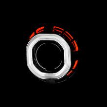 Load image into Gallery viewer, Universal G262S Dual Halo Projector Kit with H1 Bulbs (White Small / Red Big Halo)