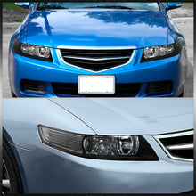 Load image into Gallery viewer, Acura TSX 2004-2008 Factory Style Headlights Black Housing Clear Len Clear Reflector