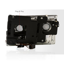 Load image into Gallery viewer, Chevrolet C/K 1500 2500 3500 1988-1993 LED DRL Bar Factory Style Headlights + Bumpers + Corners Chrome Housing Clear Len Amber Reflector