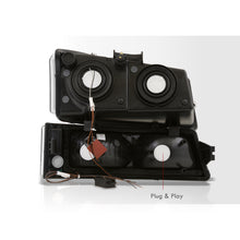 Load image into Gallery viewer, Chevrolet Silverado 2003-2006 LED DRL Bar Factory Style Headlights + Bumpers Black Housing Clear Len Clear Reflector