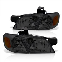 Load image into Gallery viewer, Chevrolet Venture 1997-2005 Factory Style Headlights Chrome Housing Smoke Len Amber Reflector