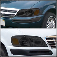 Load image into Gallery viewer, Chevrolet Venture 1997-2005 Factory Style Headlights Chrome Housing Smoke Len Amber Reflector