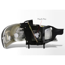 Load image into Gallery viewer, Chevrolet Venture 1997-2005 Factory Style Headlights Chrome Housing Smoke Len Clear Reflector