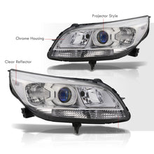 Load image into Gallery viewer, Chevrolet Malibu 2013-2015 Factory Style Headlights Chrome Housing Clear Len Clear Reflector (Halogen Models Only)
