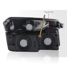 Load image into Gallery viewer, Chevrolet Avalanche (Plastic Body Cladding Models Only) 2002-2006 Factory Style Headlights + Bumpers Black Housing Clear Len Amber Reflector