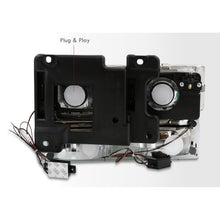 Load image into Gallery viewer, Chevrolet C/K 1500 2500 3500 1994-1998 LED DRL Bar Factory Style Headlights + Bumpers + Corners Chrome Housing Clear Len Amber Reflector