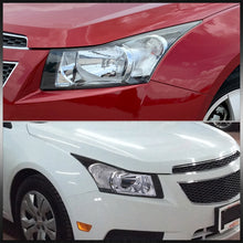Load image into Gallery viewer, Chevrolet Cruze 2011-2015 Factory Style Headlights Black Housing Clear Len Amber Reflector