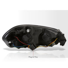 Load image into Gallery viewer, Chevrolet Impala 2006-2013 / Impala Limited 2014-2015 / Monte Carlo 2006-2007 Factory Style Headlights Chrome Housing Clear Len Amber Reflector
