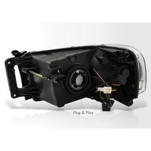 Load image into Gallery viewer, Dodge Ram 1500 2002-2005 / Ram 2500 3500 2003-2005 LED DRL Bar Factory Style Headlights White Housing Clear Len Clear Reflector