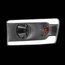 Load image into Gallery viewer, Dodge Ram 1500 2006-2008 / Ram 2500 3500 2006-2009 LED DRL Bar Factory Style Headlights White Housing Clear Len Clear Reflector
