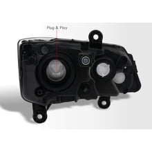 Load image into Gallery viewer, Chrysler Town & Country 2008-2016 / Dodge Grand Caravan 2011-2019 Factory Style Headlights Chrome Housing Clear Len Clear Reflector (Halogen Models Only)