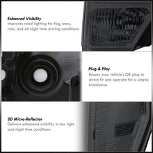 Load image into Gallery viewer, Ford F150 2009-2014 Factory Style Headlights Chrome Housing Smoke Len Clear Reflector (Halogen Models Only)