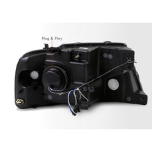 Load image into Gallery viewer, Ford F150 2004-2008 LED DRL Bar Projector Headlights Chrome Housing Clear Len Clear Reflector