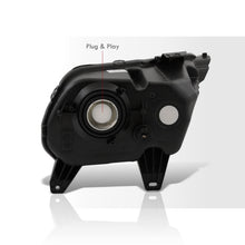 Load image into Gallery viewer, Ford Mustang 2010-2014 Factory Style Headlights Black Housing Clear Len Amber Reflector