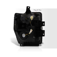 Load image into Gallery viewer, Ford F250 F350 F450 F550 Super Duty 2008-2010 Sequential LED DRL Bar Factory Style Headlights Chrome Housing Clear Len Clear Reflector