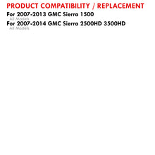 Load image into Gallery viewer, GMC Sierra 1500 2007-2013 / 2500HD 3500HD 2007-2014 LED DRL Bar Factory Style Headlights Black Housing Clear Len Clear Reflector