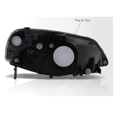 Load image into Gallery viewer, Honda Civic 2/4Door 2001-2003 Factory Style Headlights Black Housing Clear Len Amber Reflector