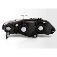 Load image into Gallery viewer, Honda Civic Sedan 2006-2011 Factory Style Headlights Black Housing Clear Len Amber Reflector