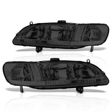 Load image into Gallery viewer, Honda Accord 1998-2002 Factory Style Headlights Chrome Housing Smoke Len Clear Reflector