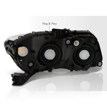 Load image into Gallery viewer, Honda Civic Sedan 2012-2015 / Honda Civic Coupe 2012-2013 Factory Style Headlights Chrome Housing Clear Len Amber Reflector