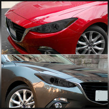 Load image into Gallery viewer, Mazda 3 2014-2016 Factory Style Projector Headlights Chrome Housing Smoke Len Amber Reflectors (Halogen Models Only)