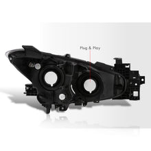 Load image into Gallery viewer, Mazda 3 2014-2016 Factory Style Projector Headlights Chrome Housing Clear Len Clear Reflectors (Halogen Models Only)