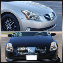 Load image into Gallery viewer, Nissan Maxima 2004-2006 Factory Style Projector Headlights Chrome Housing Clear Len Amber Reflector (Halogen Models Only)
