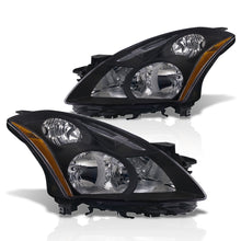 Load image into Gallery viewer, Nissan Altima Sedan 2010-2012 Factory Style Projector Headlights Black Housing Clear Len Amber Reflector (Halogen Models Only)