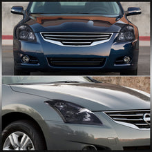 Load image into Gallery viewer, Nissan Altima Sedan 2010-2012 Factory Style Projector Headlights Black Housing Clear Len Clear Reflector (Halogen Models Only)