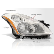 Load image into Gallery viewer, Nissan Altima Sedan 2010-2012 Factory Style Projector Headlights Chrome Housing Clear Len Amber Reflector (Halogen Models Only)