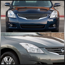 Load image into Gallery viewer, Nissan Altima Sedan 2010-2012 Factory Style Projector Headlights Chrome Housing Clear Len Clear Reflector (Halogen Models Only)