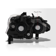 Load image into Gallery viewer, Nissan Altima Sedan 2013-2015 Factory Style Projector Headlights Black Housing Clear Len Clear Reflector (Halogen Models Only)