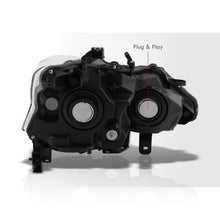 Load image into Gallery viewer, Nissan Altima Sedan 2013-2015 Factory Style Projector Headlights Chrome Housing Clear Len Amber Reflector (Halogen Models Only)
